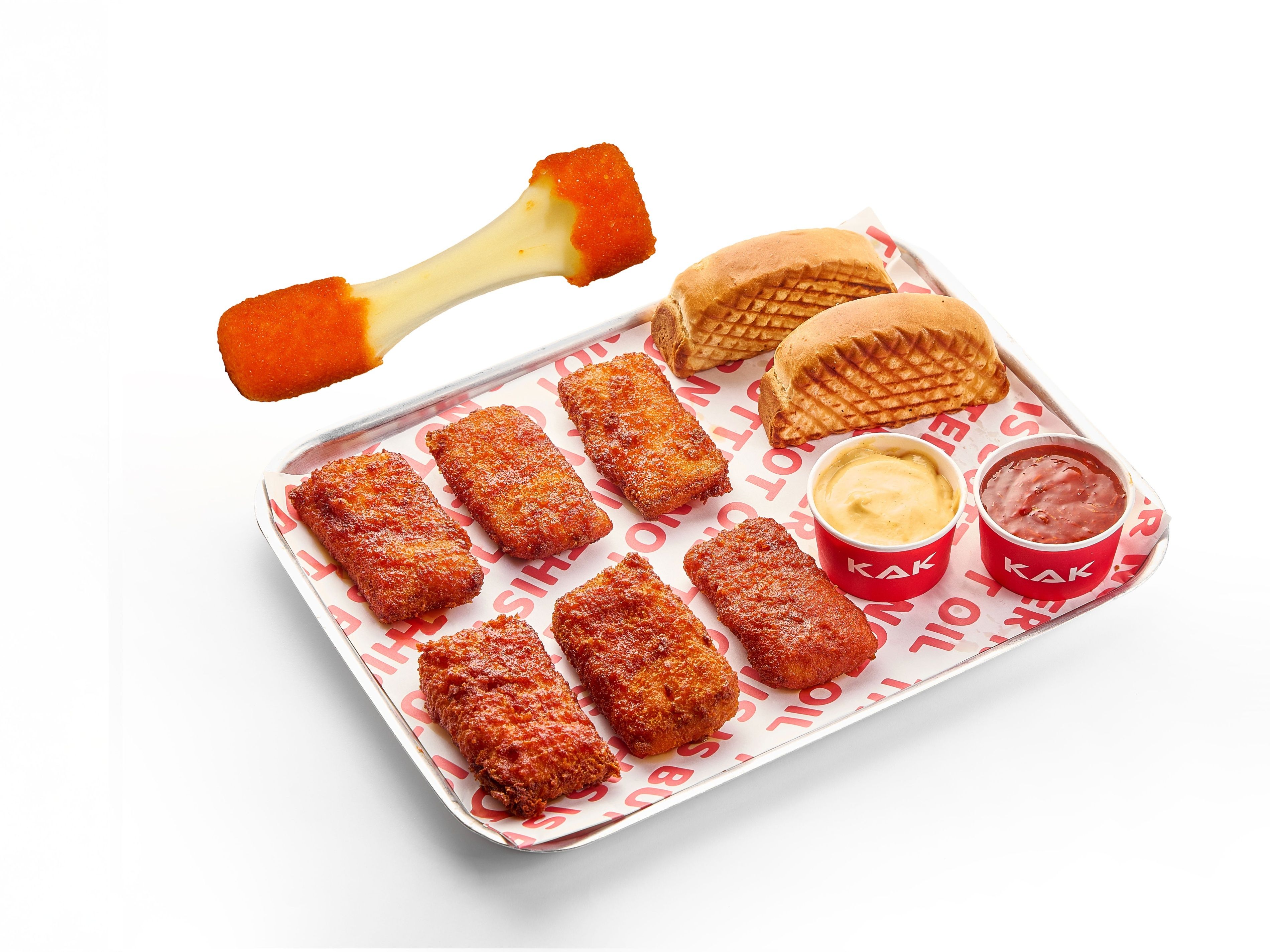Big Mozzarella Dippers Box (Microwave Required)