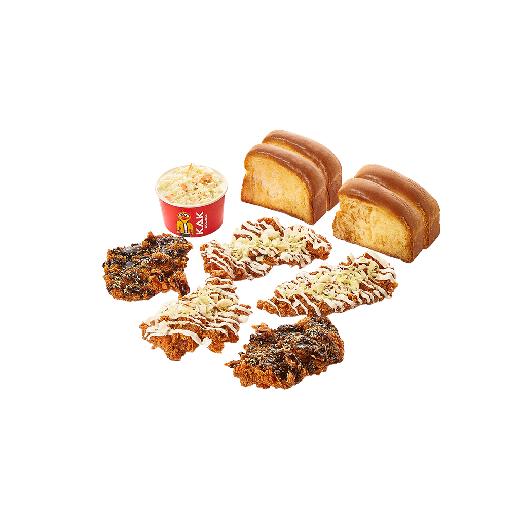 5 Pieces - Sauced